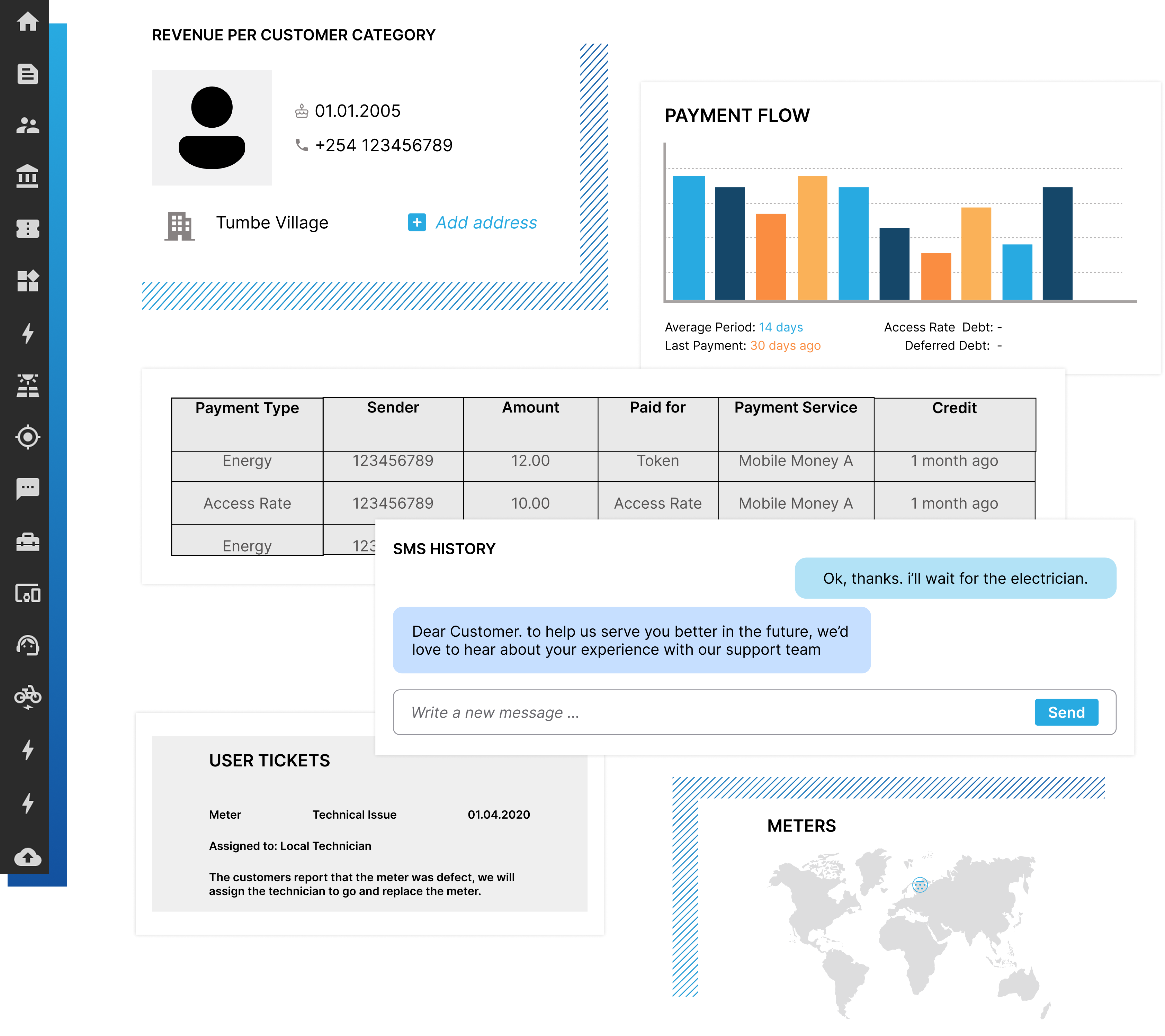 Manage your customers
